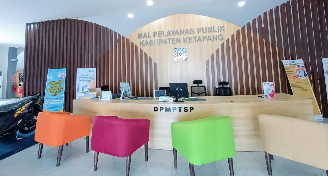Meja Utama Pelayanan MPP Ketapang
